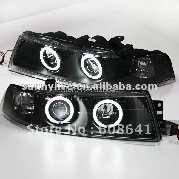 Фара с ангельскими глазами для Mitsubishi Lancer 2005 2008 года|mitsubishi lancer angel eyes|angel eyesmitsubishi |
