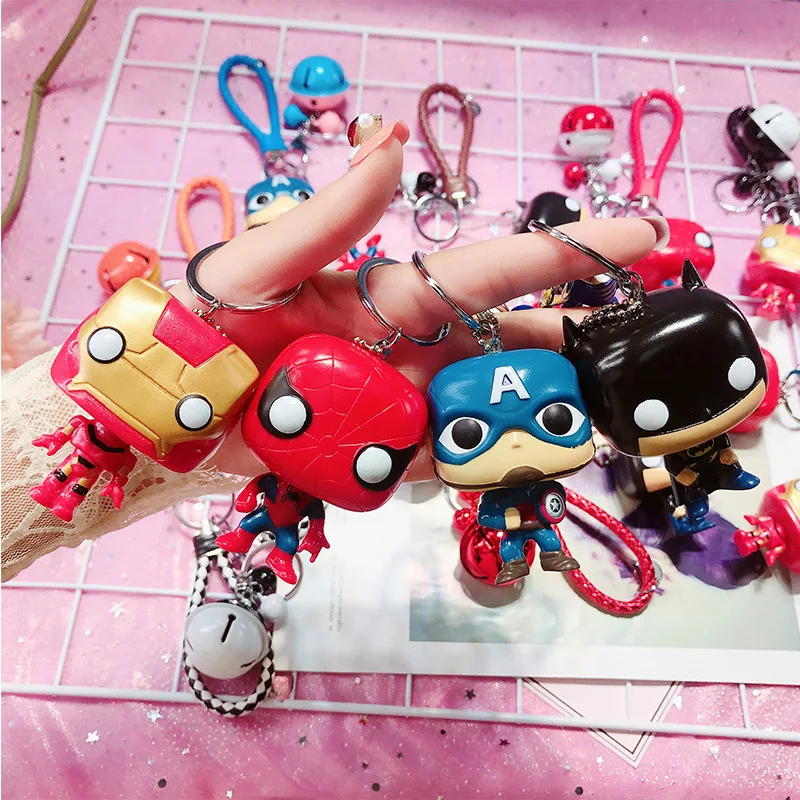 Новые брелки Marvel Avengers Infinity War Железный человек Паук халкбастер танос доктор странные Капитан Америка Цифры