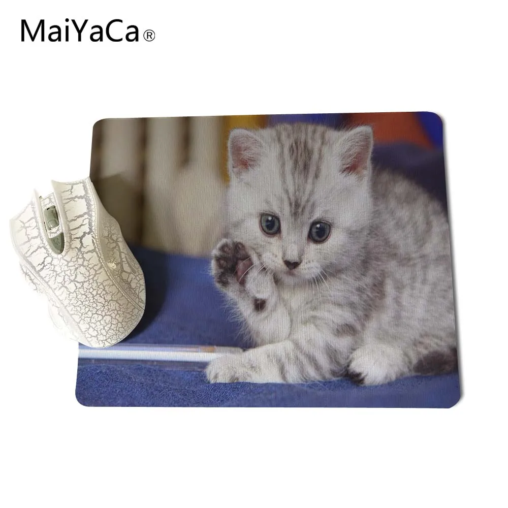 Игровой коврик для мыши MaiYaCa в виде пушистого кота 18*22 см и 25*29 | Компьютеры офис