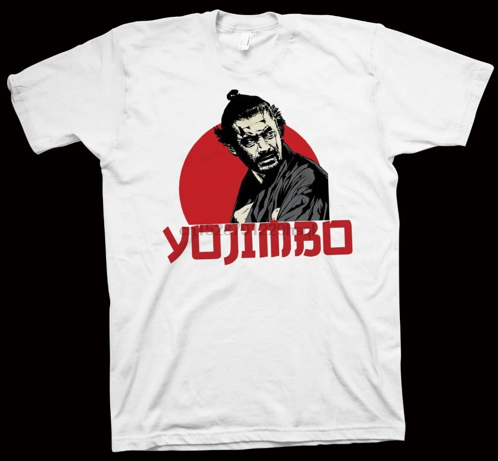 Футболка Yojimbo Akira Kurosawa Toshiro Mifune Eijiro Tono фильм кино хлопок мужской классический 2019