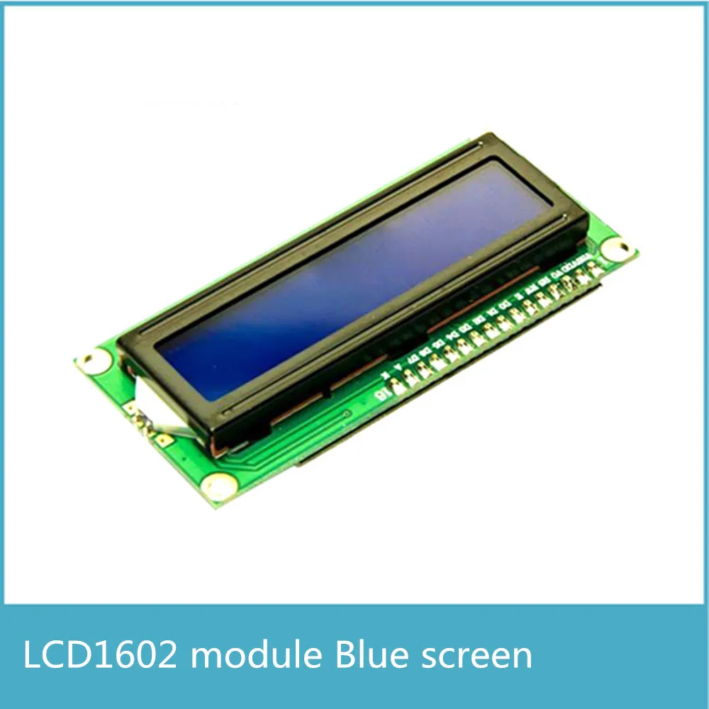ЖК дисплей 1602 Модуль синий экран LCD монитор 5V и белый код для arduino|arduino ftdi|arduino