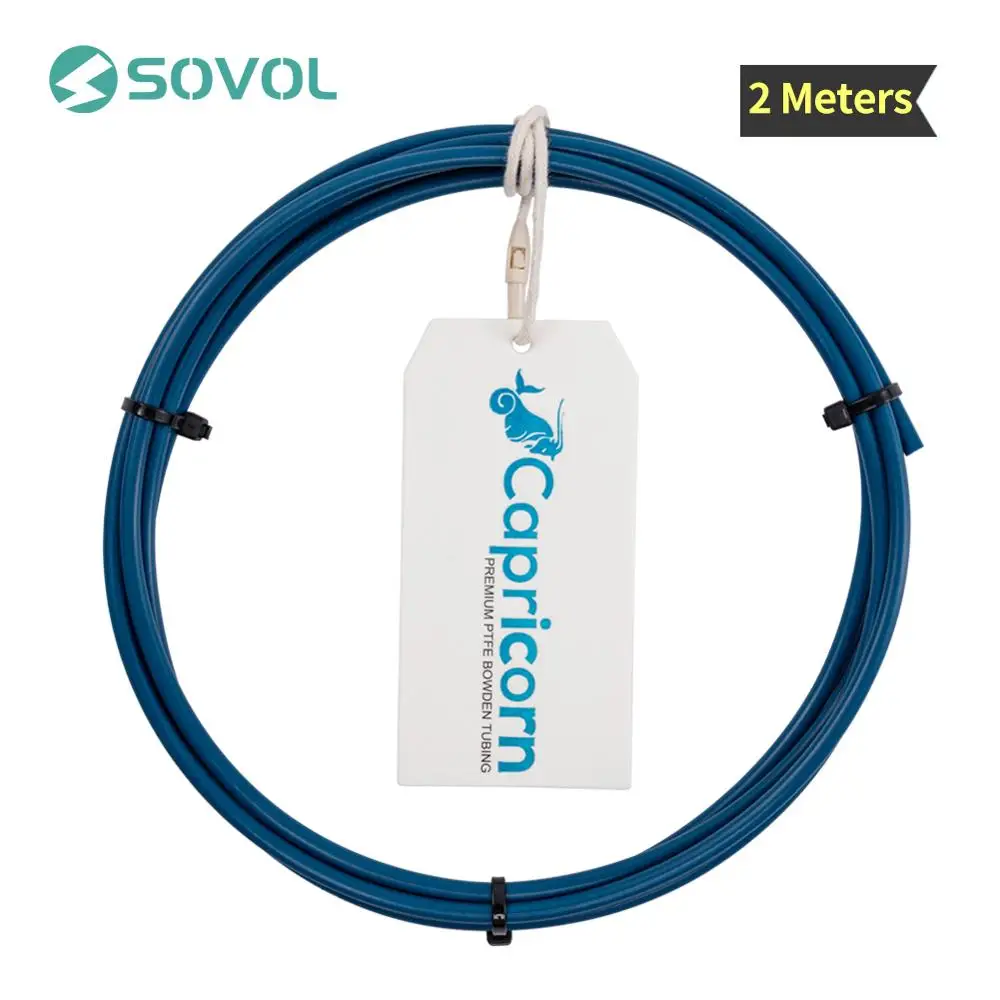 Capricorn Bowden PTFE трубки серии XS синие 1 м/1 2 м/2 м для нити 75 мм id1.9мм od4мм Sovol новые ПТФЭ