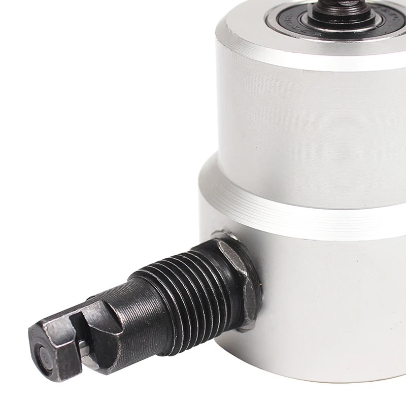 Инструмент для резки металла с двойной головкой Ниблер листового резак дрель