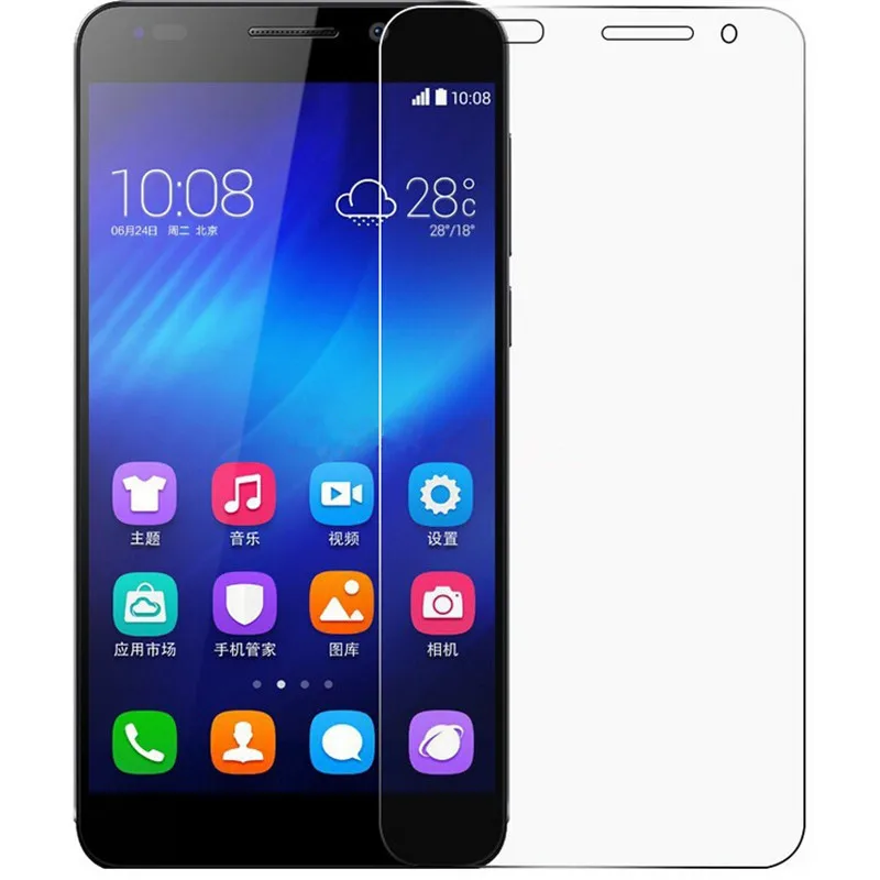 Для Huawei Honor 6 Honor6 Plus защита экрана 9H усиленная защитная пленка Премиум Закаленное