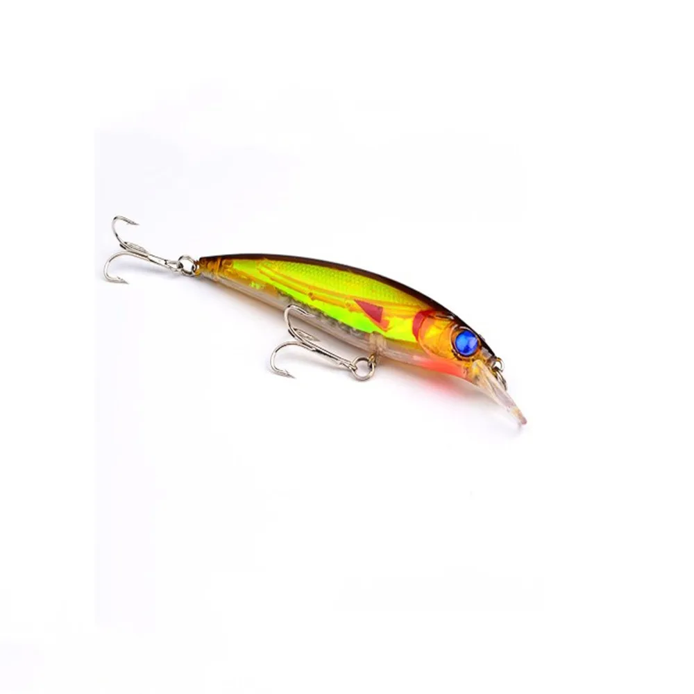 05 FISHINAPOT 1 шт. рыболовные приманки 3D глаза плавающий лазерный гольян 11 см 13,5 г реалистичный твердый воблер кренкбейт рыболовные снасти isca - Цвет: 05