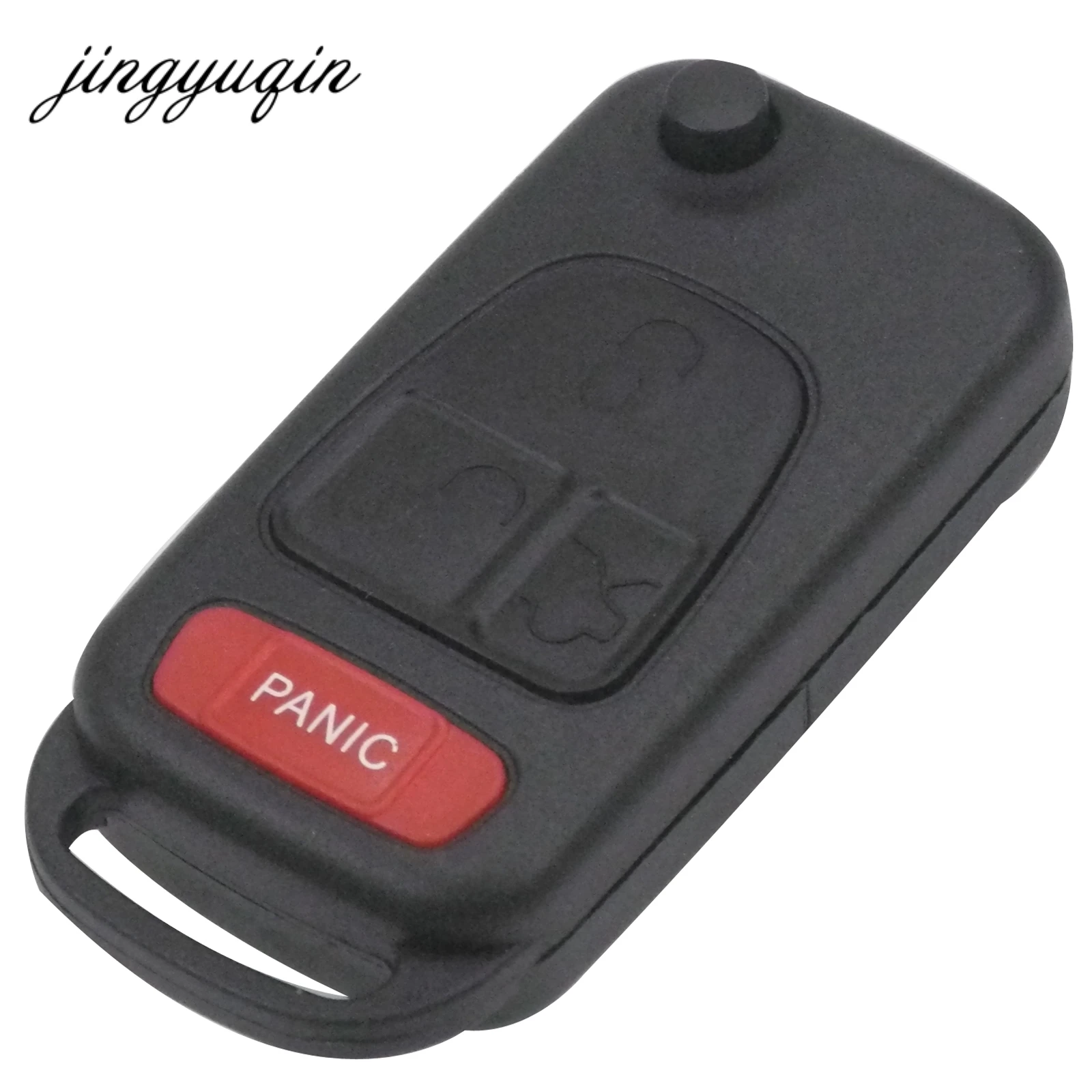 Jingyuqin 3 + Panic 4 кнопки HU39 чехол для автомобильного ключа Mercedes Benz MB ML350 ML500 ML320 ML55 AMG ML430