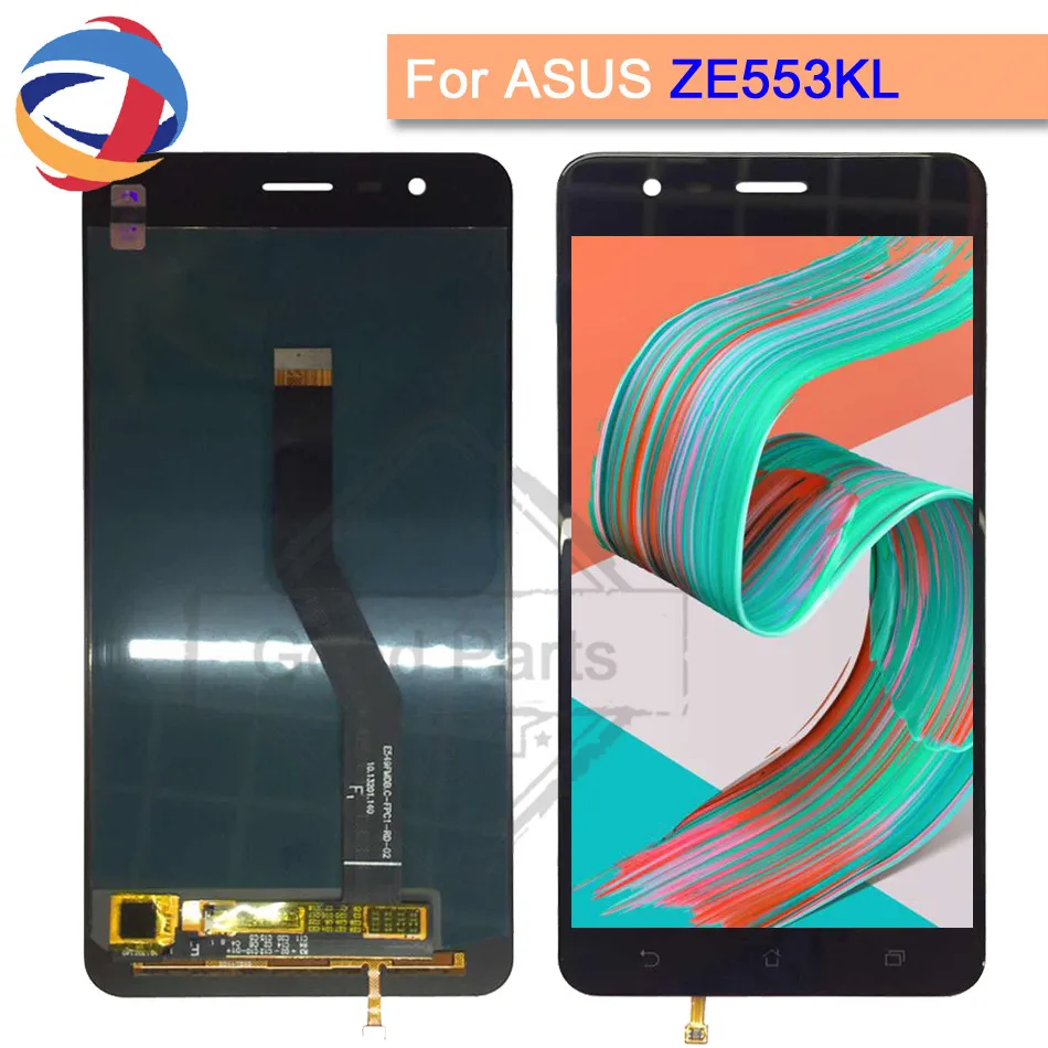 100% Протестировано для ASUS ZenFone 3 Zoom ZE553KL ZE553 Z01HDA ЖК дисплей сенсорный дигитайзер с