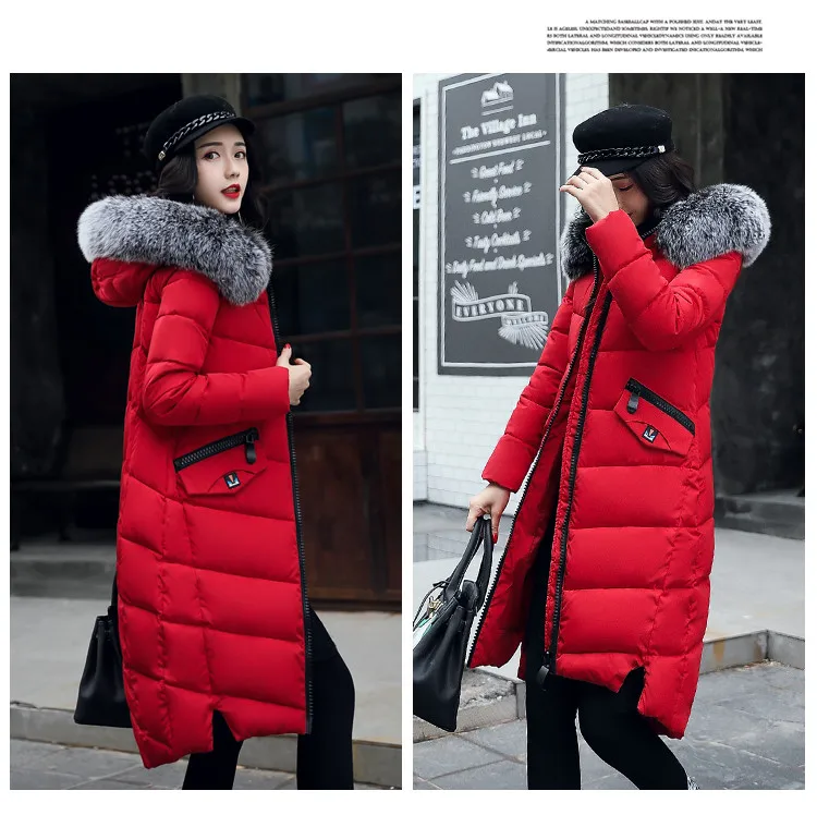 Rlyaeiz новые зимние куртки для женщин 2019 повседневные хлопковые стеганые с большим