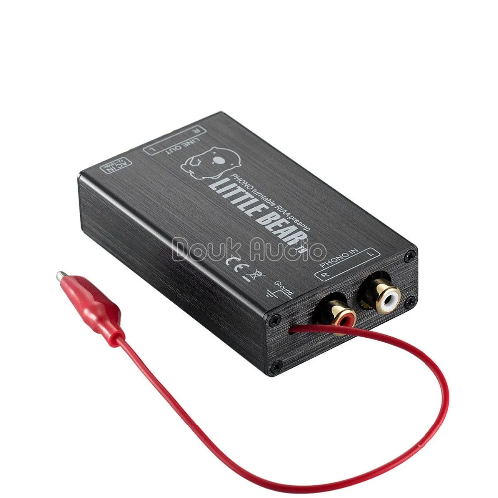 Douk audio Little Bear T9 мини Phono усилитель предварительный мм поворотный RIAA аудио hi fi