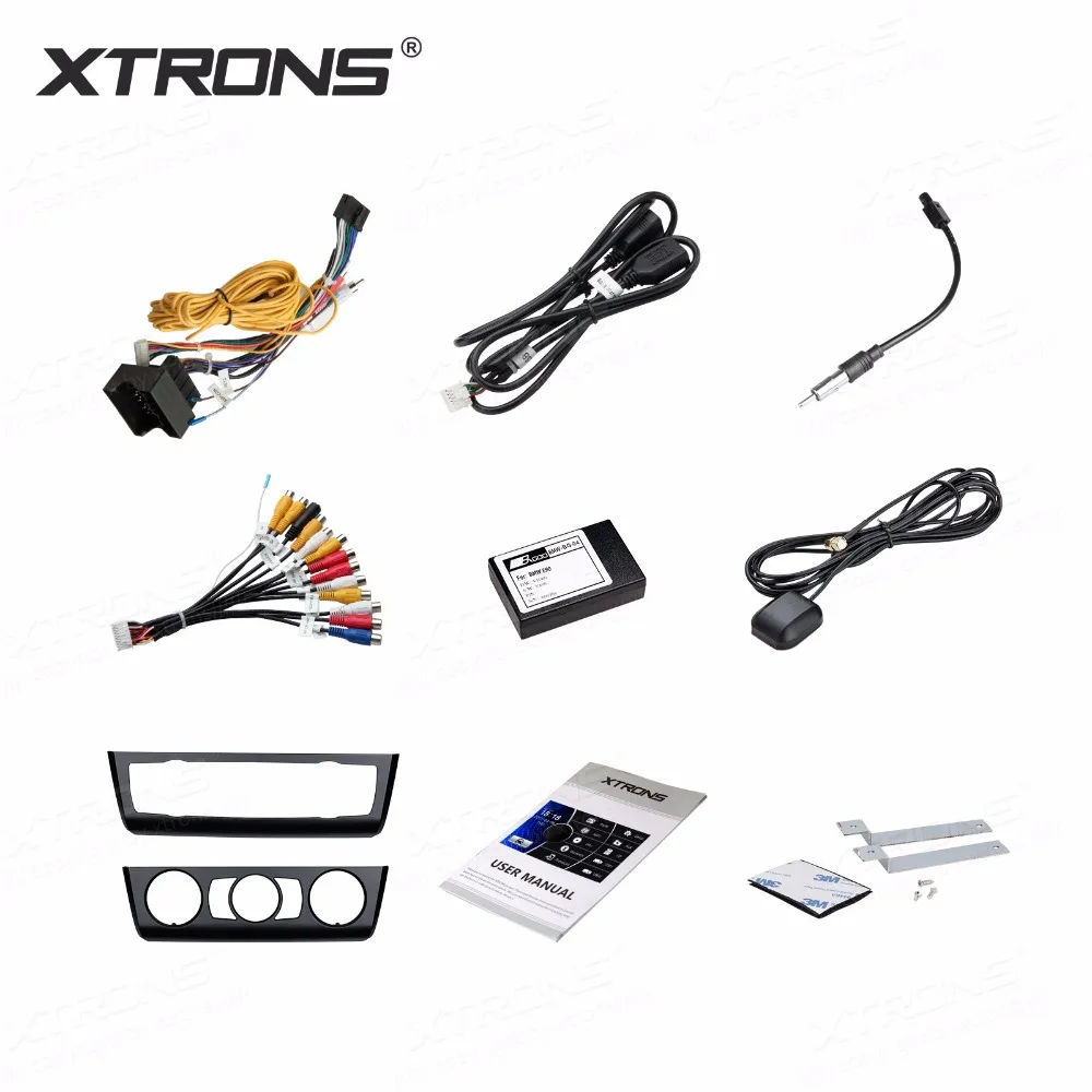 XTRONS 7 дюймовый HD цифровой сенсорный экран двойной CANbus GPS навигация рулевое колесо