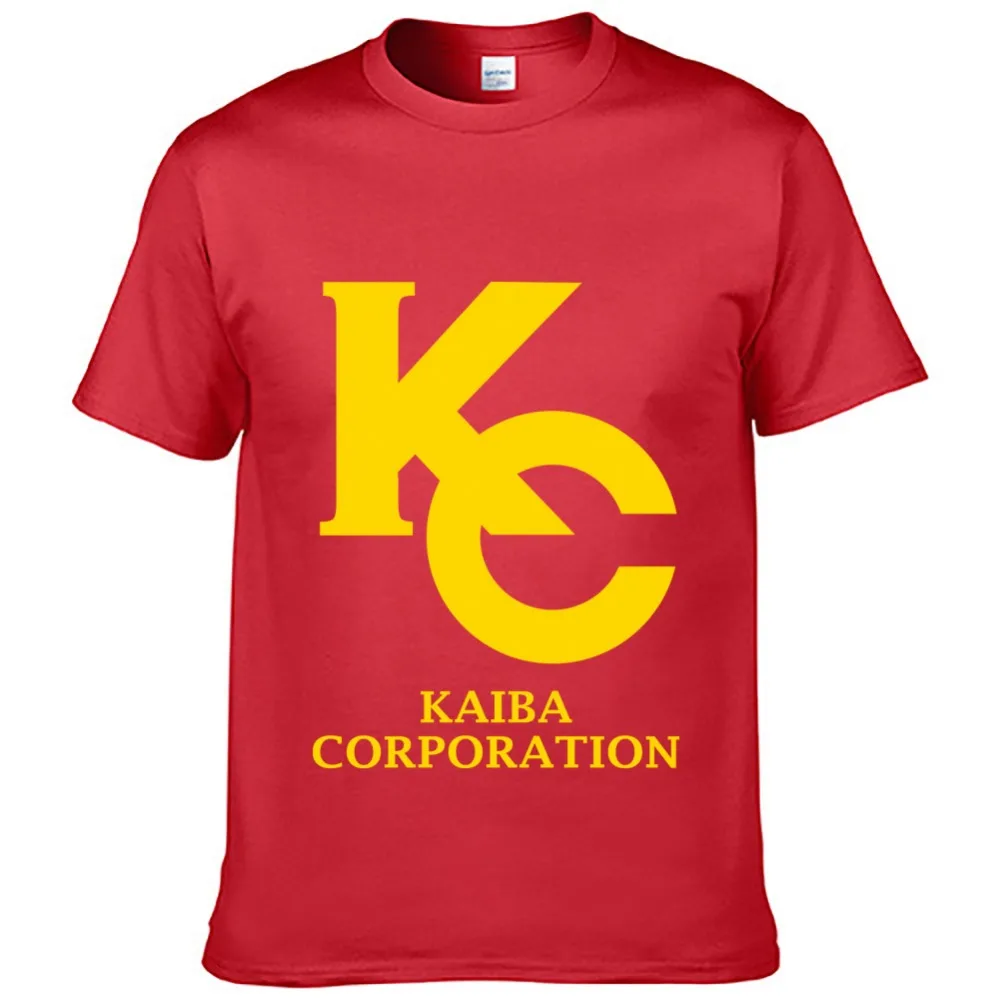 Ю Ги о! Для косплея Дуэль монстров Kaiba Corporation футболка анимационный комикс Косплей