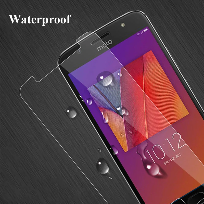 Protective glass on for motorola moto e4 plus screen protector g5 g5s plus cam e 4 g 5 4e 5g temepred glas e4plus tremp 9H film