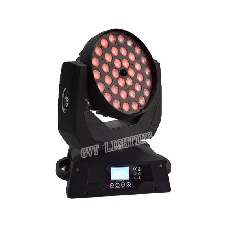 Светодиодный прожектор DMX512 RGBW 4 в 1 фонарь с эффектом промывки 36x12 Вт для