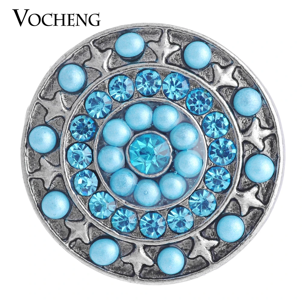 Vocheng оснастка шармы Круглый бисер 2 цвета 18 мм Glam DIY аксессуары Vn 1071|diy accessories|accessories