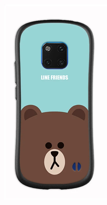 Чехол для телефона iface с милым животным узором для huawei nova 3 4 5 pro mate 20 pro P20 P30 pro силикагель анти-осенний модный практичный - Цвет: 01