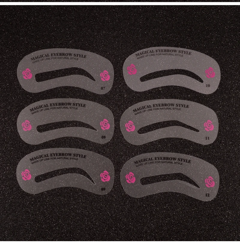 Трафареты для коррекции бровей 24 вида|eyebrow shape|eyebrow shaping stencilsshape stencil |