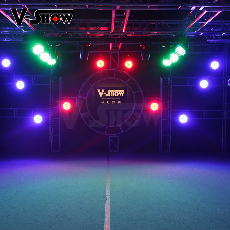 4 шт. Wash Zoom Moving Head Light 36x10 Вт RGBW 4в1 сценический Светодиодный Dmx управление DJ свет для