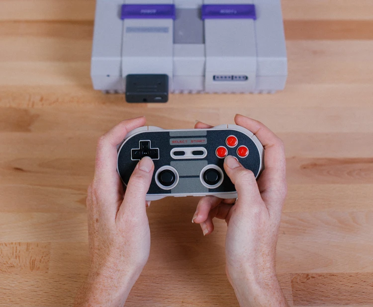 8Bitdo Bluetooth Ретро приемник беспроводной ключ для SNES SFC совместим с NES30 SFC30 NES Pro PS3 PS4 wii U игровые контроллеры