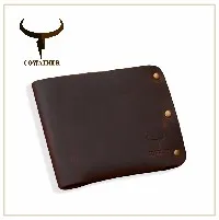 COWATHER,, топ, корова, натуральная кожа, Роскошные, мужские кошельки, высокое качество, мужской кошелек, Ретро стиль, дизайн, мужской
