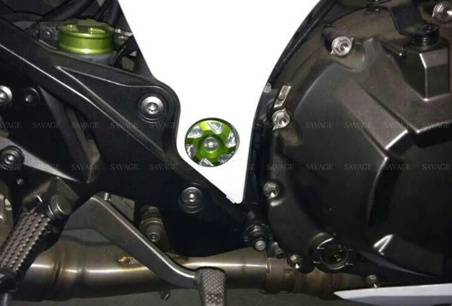 Рамка отверстие Крышка для KAWASAKI Z800 2013-/Z750 2007-2009 аксессуары для мотоциклов резная декоративная крышка заглушка CNC алюминий