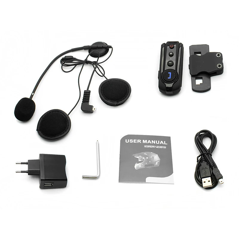 Dbigness наушники Bluetooth гарнитура 1000 м BT-S1 интерфон Интерком мотоциклетный шлем