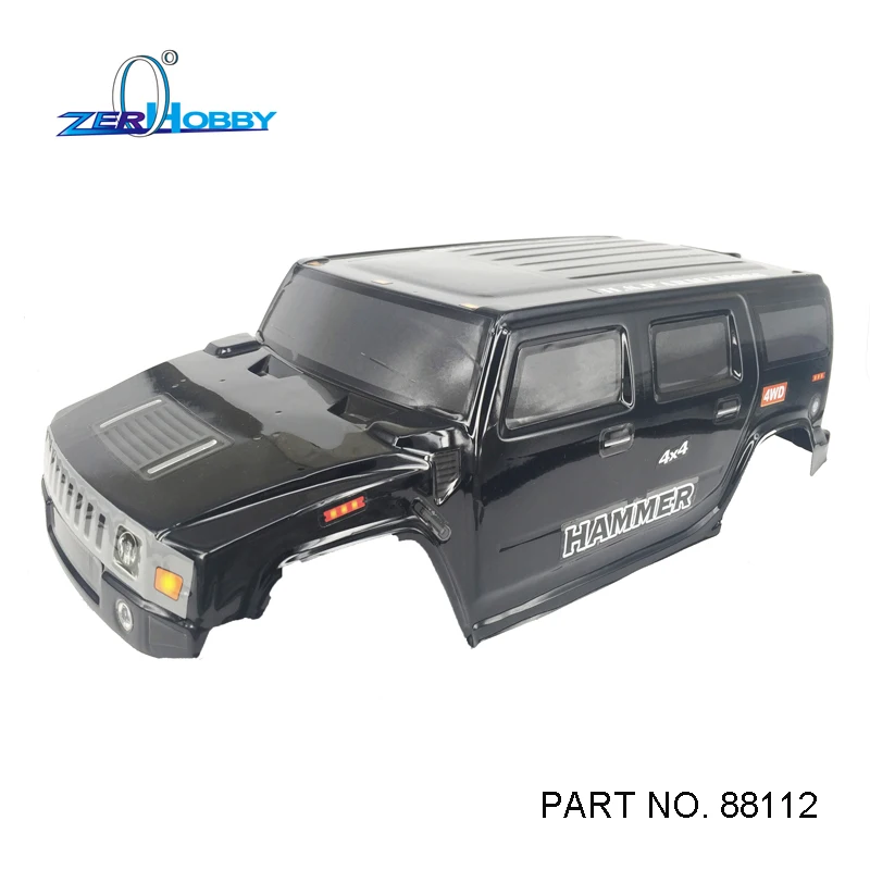 HSP RC запчасти для автомобилей Аксессуары RC корпус автомобиля 39*17,5 см для HSP 1/10 Рок Гусеничный модель 94180T2 молоток(часть 88112