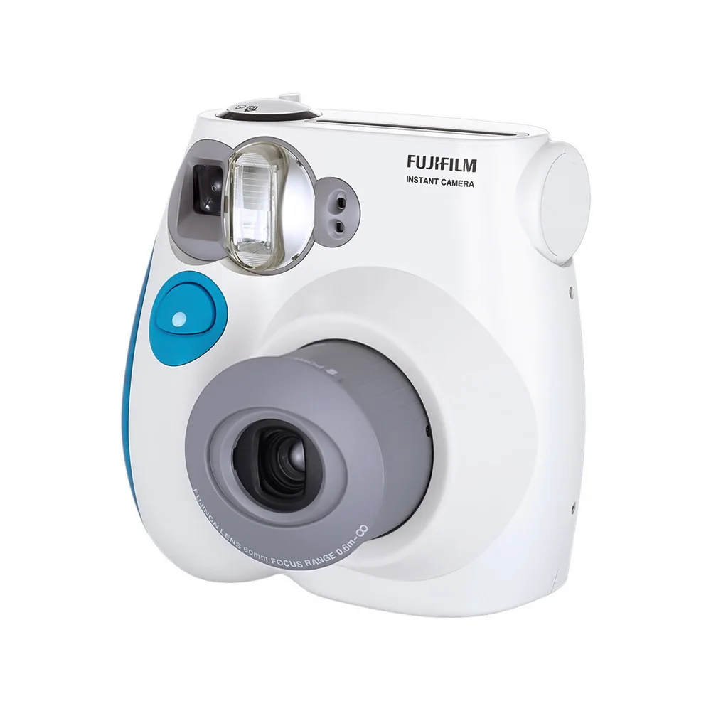 Fujifilm Instax mini7s мгновенная камера пленочная камера автоматическая фокусировка с ремешком на запястье День рождения Рождество год фестиваль подарок