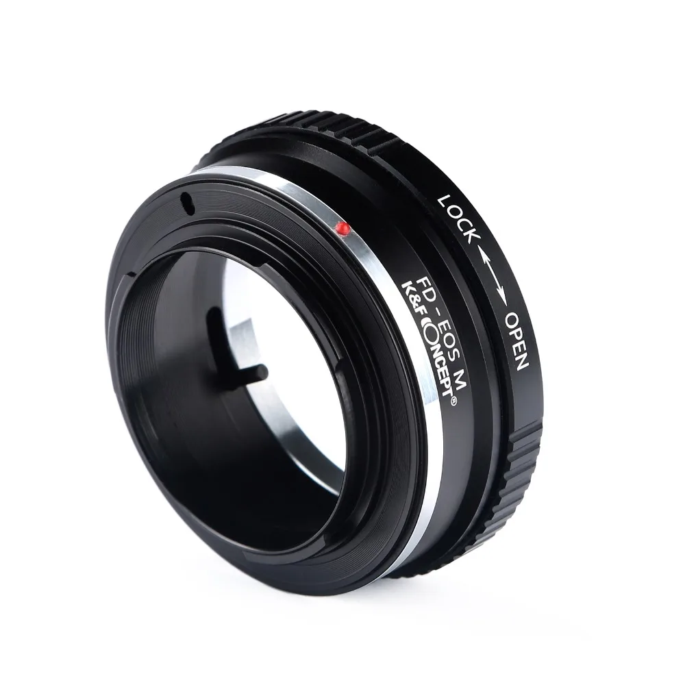 K & F CONCEPT адаптер крепления объектива для Canon FL FD Крепление к EOS M камеры|lens mount adapter|f