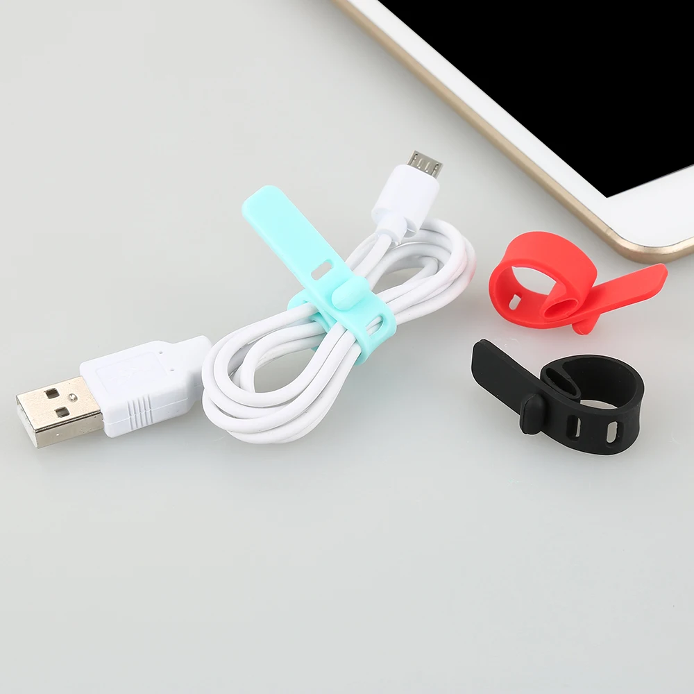 14 см для мыши проводной наушник HDMI Aux USB кабель Органайзер провод органайзер для провода Держатель Управление провода кабель протектор