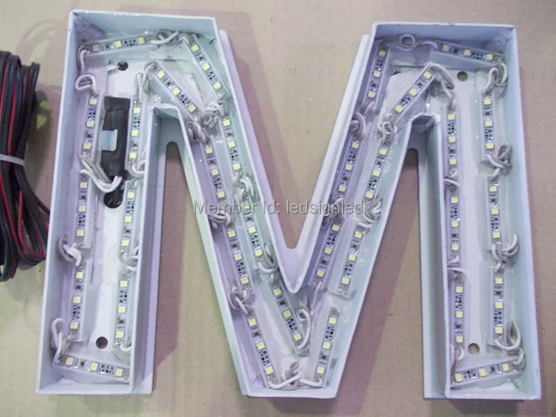 Гибкие светодиодные огни для знаков гарантия 5 лет впрыскиваемый светодиодный