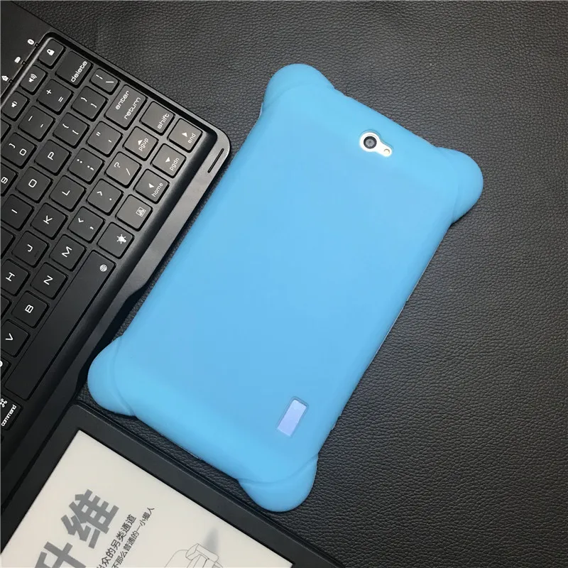 Blue Защитной оболочки для iPhone 7 дюймов Prestigio Wize 4317 4227 4117 1157 1177 3437 3537 3637 3407 3g 4G Мягкая силиконовая задняя крышка-Чехол - Color: Blue