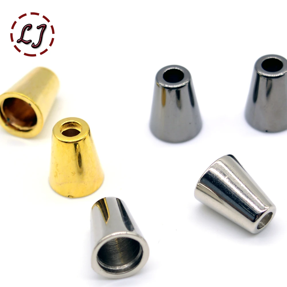 30 шт./лот серебристый золотой черный маленький шнур пластиковая пробка