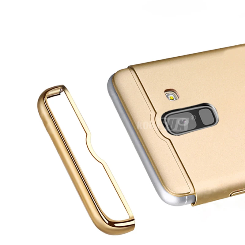 Чехол для Samsung J6 2018 жесткий матовый противоударный чехол из поликарбоната Galaxy Plus +