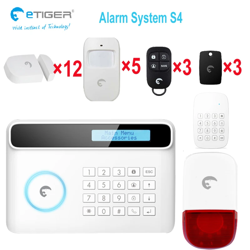APP Controll GSM & PSTN Autodial домашняя система охранной сигнализации с гуманизированным