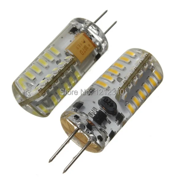 

Светодиодная лампа g4 SMD3014 высокой мощности, сменная галогенная лампа на 6 Вт, 12 В, 30-50 Вт, угол свечения 360, 5 шт./лот