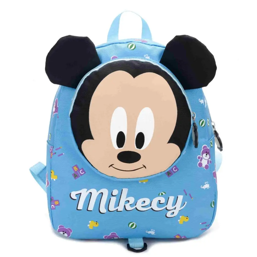 1 Disney Микки Маус мультфильм мини дети анти-потери Рюкзак девочка сумка для мальчика плечо Детская сумка для хранения школа детский сад - Цвет: 1