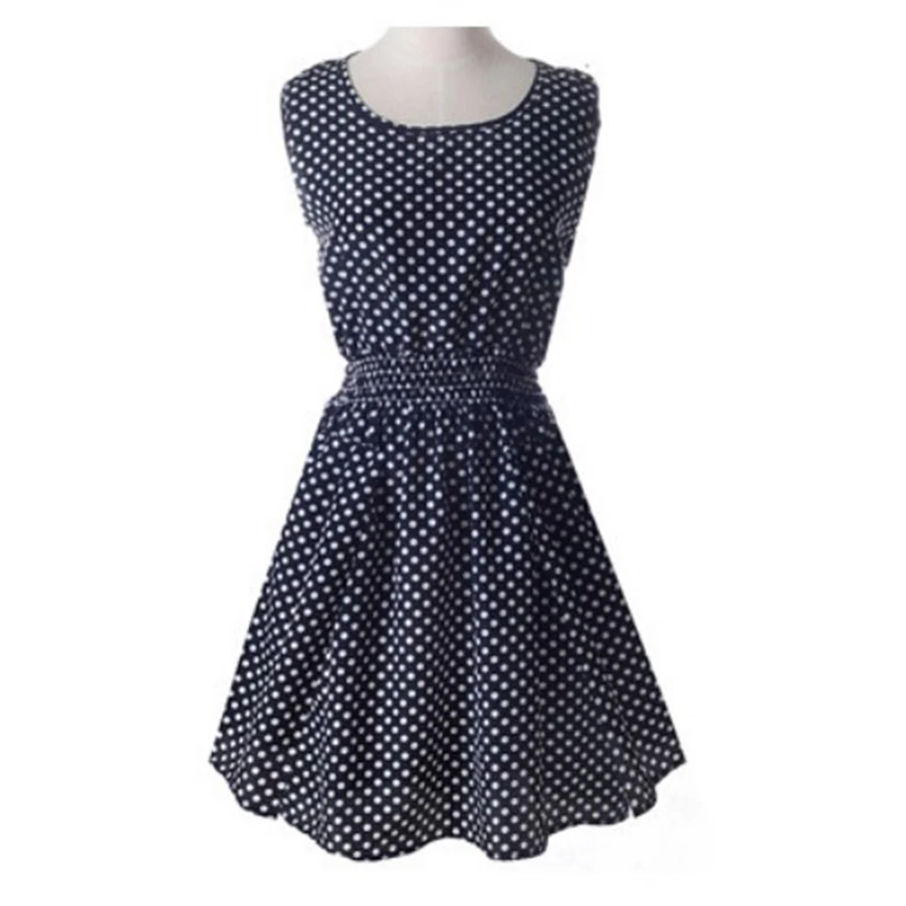 Женское шифоновое платье без рукавов с цветочным принтом женское летнее для