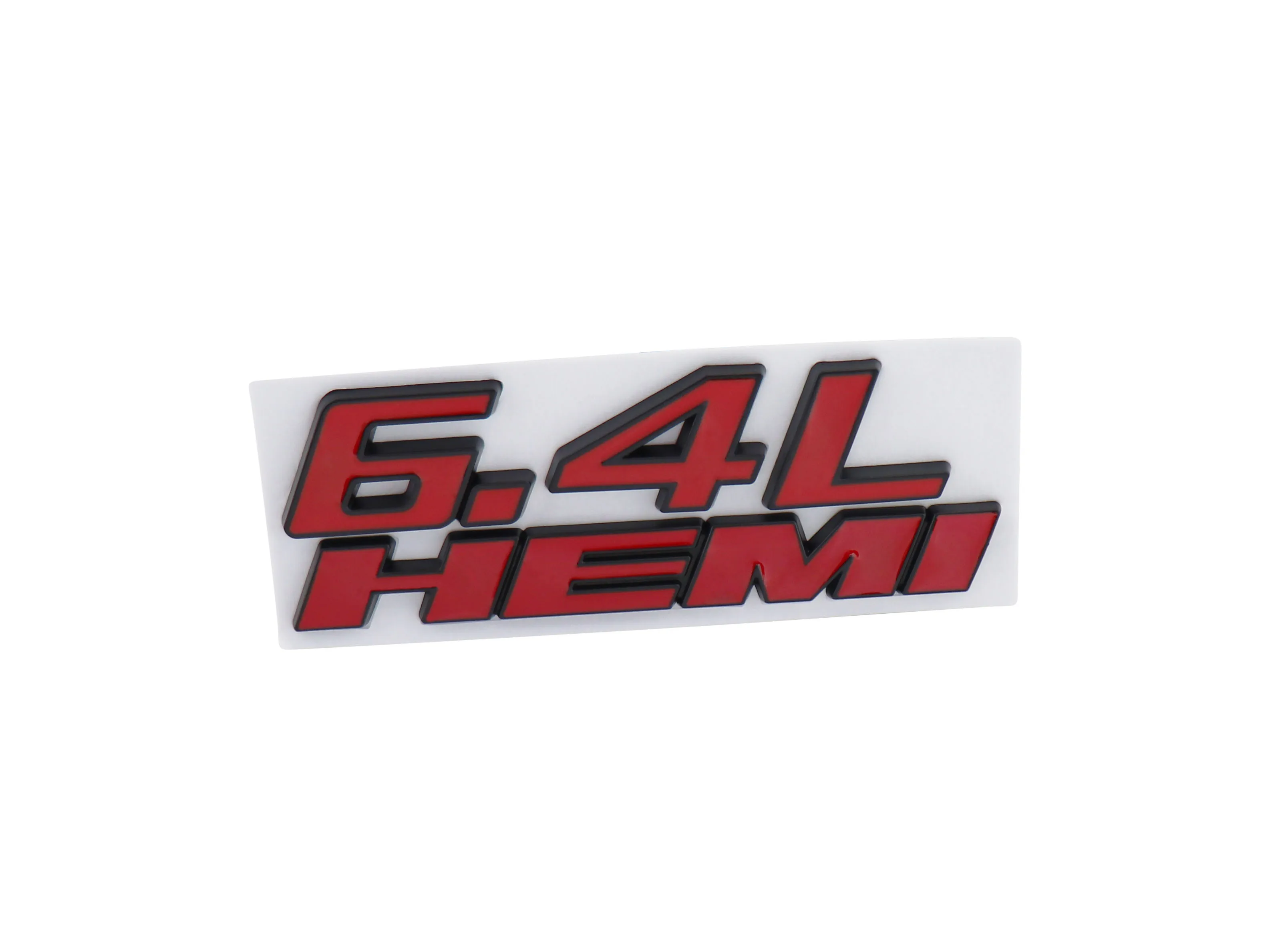 Черный красный 6.4L HEMI для SRT крыло багажник эмблема значок стикер|Наклейки на