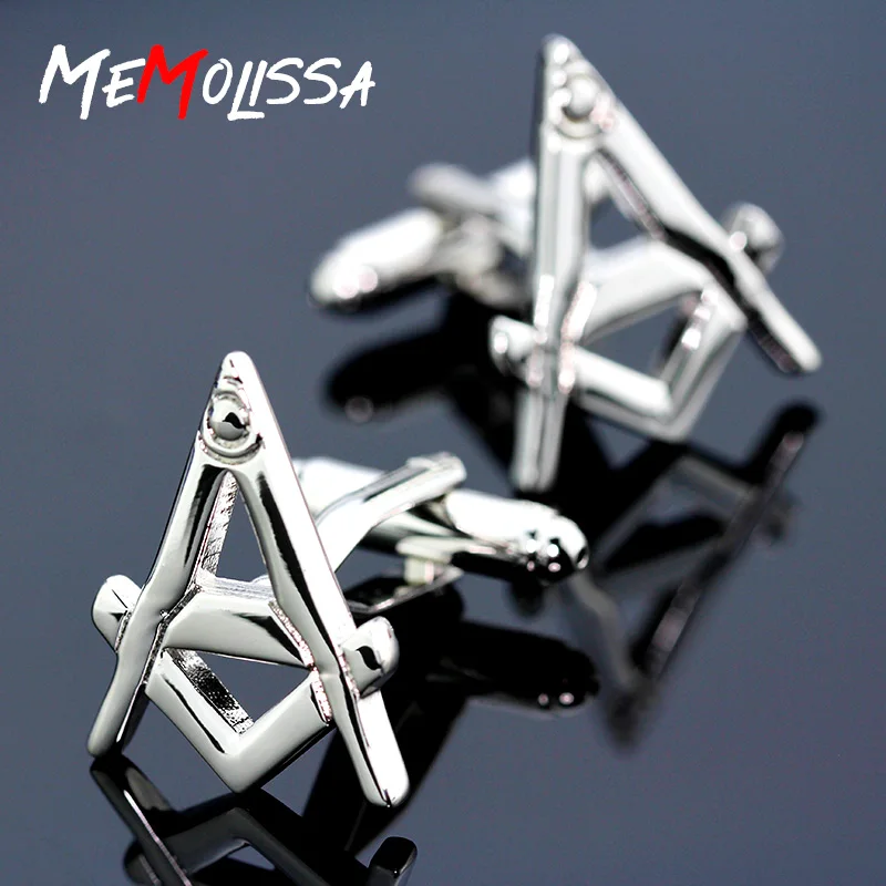 MeMolissa витринная коробка запонки трендовые буквы А Масонские Запонки Бизнес