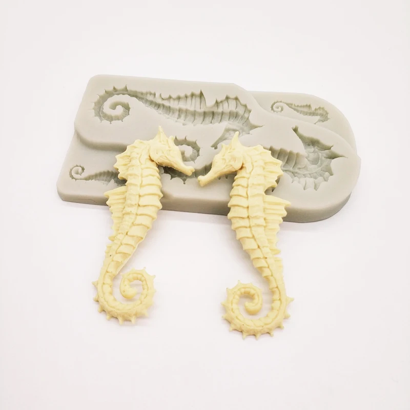 New hippocampus silicone mold Chocolate cake decoration accessories | Cake Tools