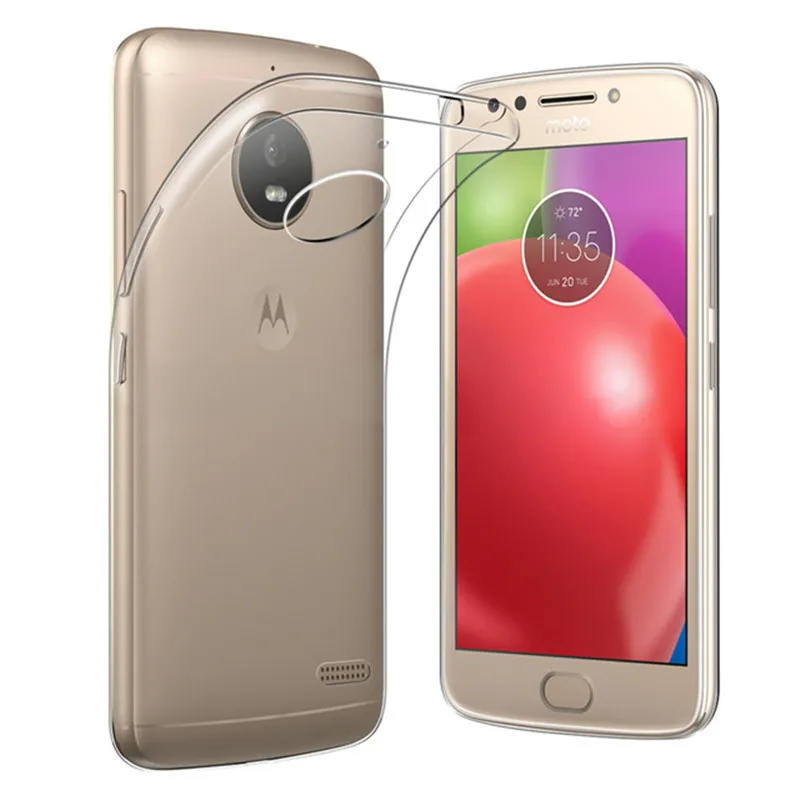 Ультратонкий Мягкий ТПУ прозрачный чехол для телефона задняя крышка Motorola G5 G5S Plus M