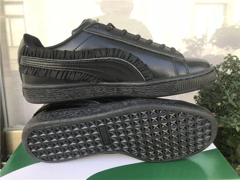 2018 Original Brand PUMA Basket Frill Badminton Shoes Women's Sneakers Balanced White Size 36-39 | Спорт и развлечения