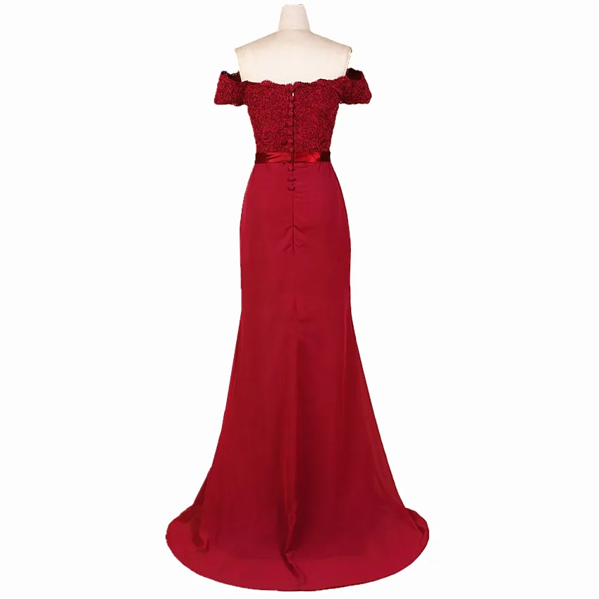 Темно фиолетовые мятно Зеленые Блестки Русалка платья подружки невесты 2019 лодка