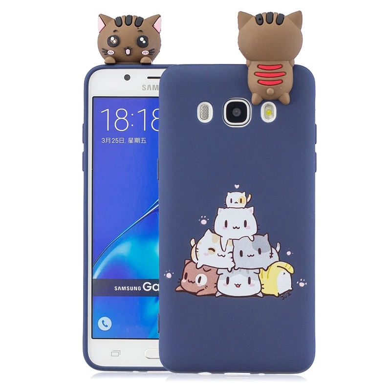 8 Чехол для samsung J5, чехол для samsung Galaxy J3, окрашенный 3D панда, единорог, силиконовый чехол для samsung J5 J7 J3, чехол - Цвет: 8