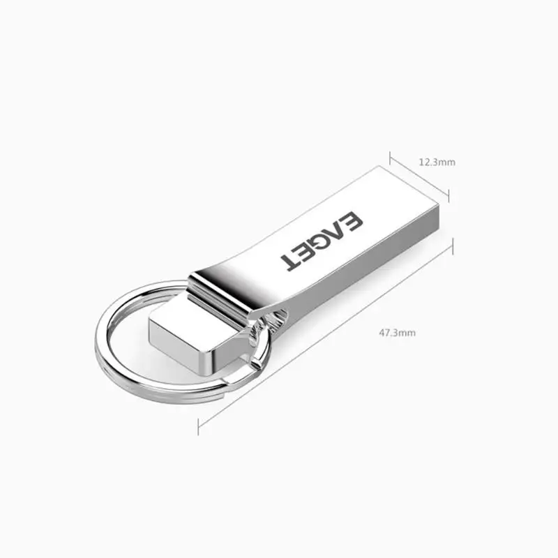 EAGET U9H мини металлический USB флэш-накопитель 8 ГБ 16 ГБ 32 ГБ флеш-диск USB 2,0 портативная карта памяти Ручка ручка с флэш-носителем USB флэш-диск