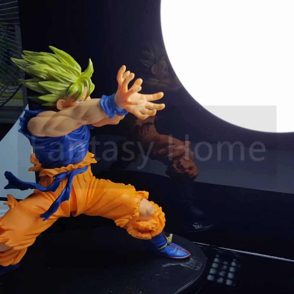 Dragon Ball Z Son Gokou Kamehameha DIY игрушка для демонстрации Драконий жемчуг Гоку фигурка