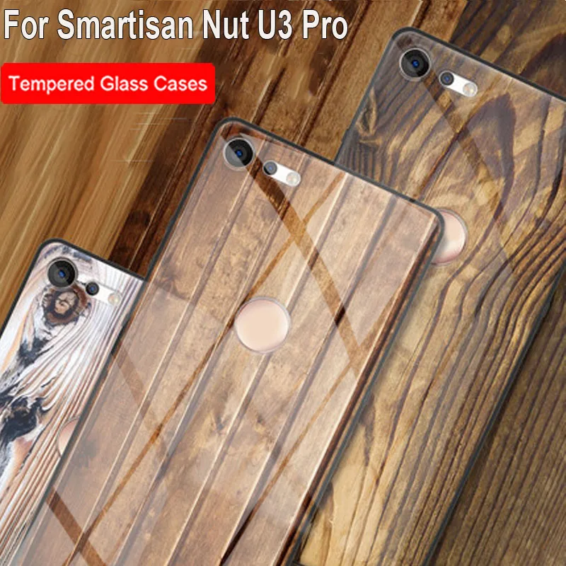 Защитные чехлы для Smartisan Nut U3 Pro Black чехол из закаленного стекла телефона U3Pro с