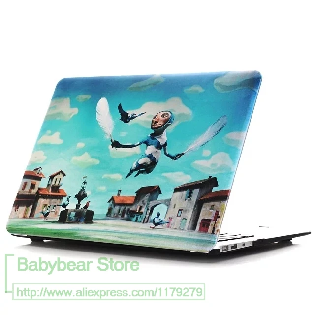 Жесткий чехол с рисунком Защитная пленка для Apple Mac Macbook Touch bar A1706 A1707 Pro 13 15 дюймов