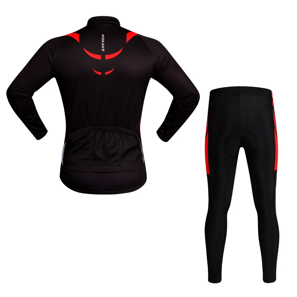 Комплекты велосипедных курток с длинными рукавами для мужчин и женщин S-2XL одежда
