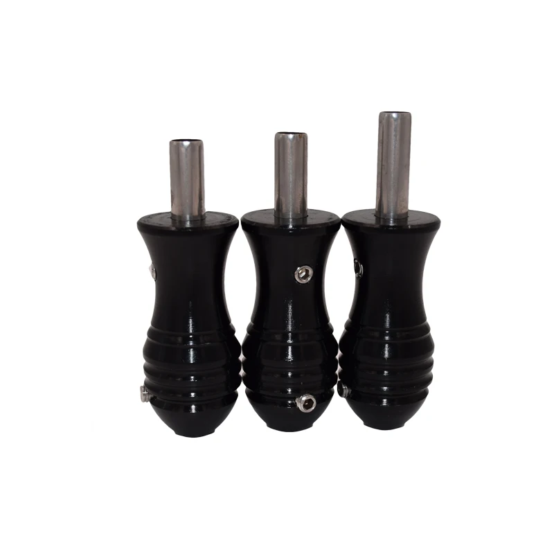 Ручки для татуировок Microblading черные алюминиевые ручки трубки с задней частью 22 мм